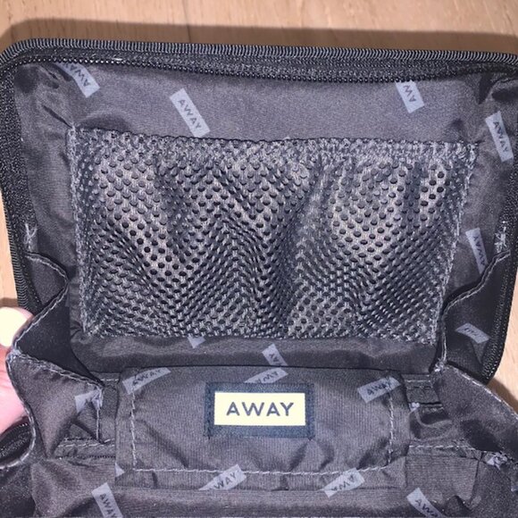 AWAY Travel Mini Luggage Hardshell Toiletry Case - Burgandy "Brick" - Picture 4 of 14